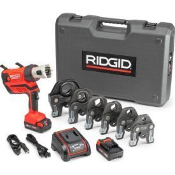Ridgid Ridgid 67053 RP 350 Battery Press Tool Kit w/Propress Jaws, 1/2"-2" 67053